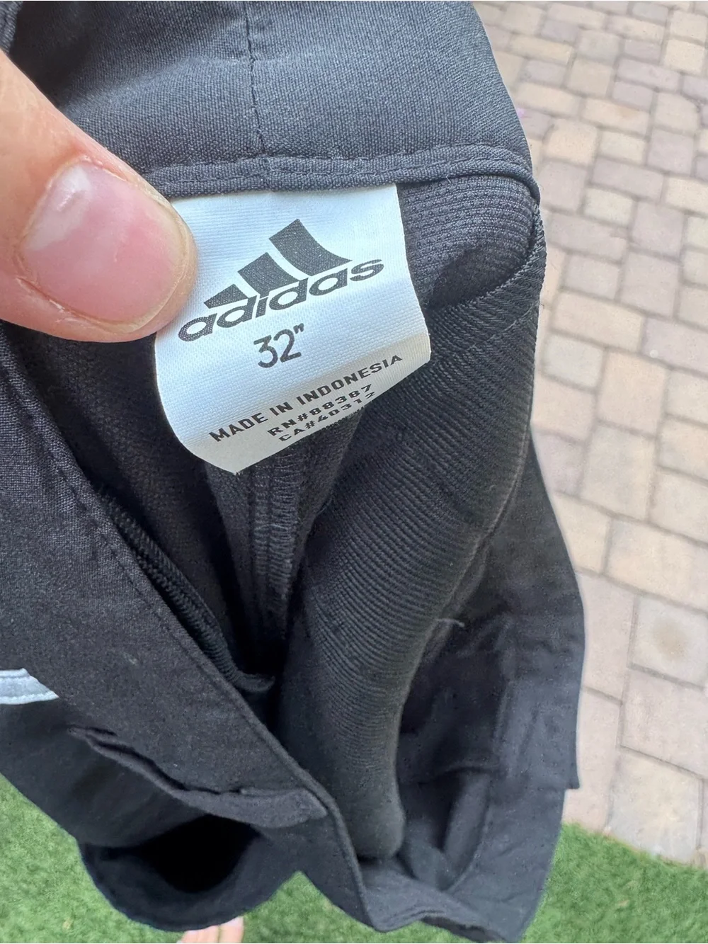 Adidas Men’s Black Performance Shorts 32